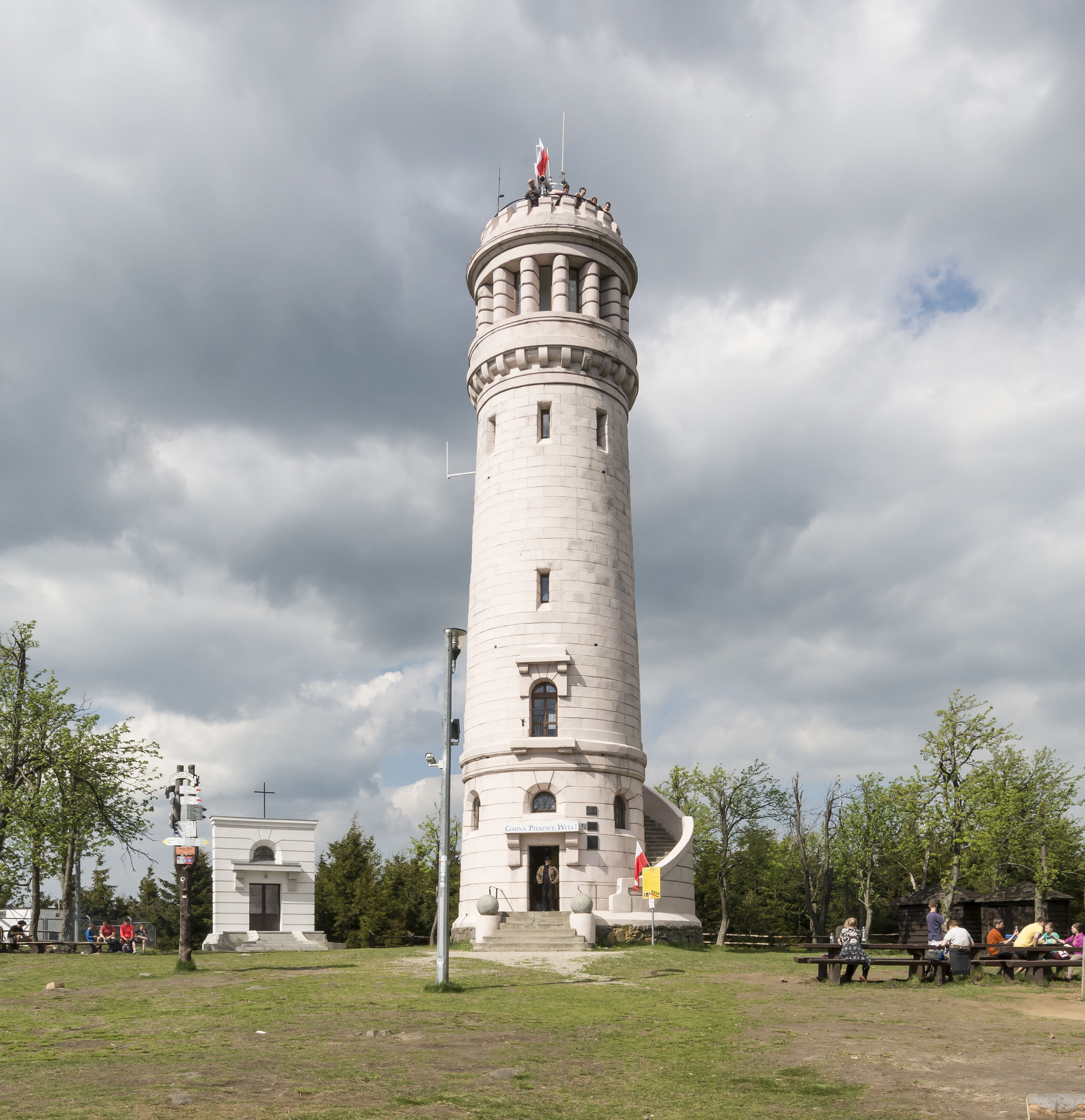 Wieża widokowa na Wielkiej Sowie